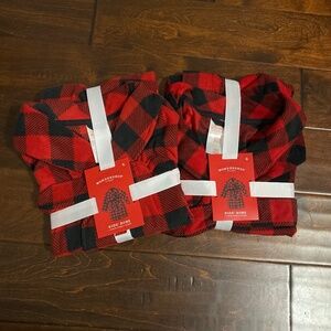 Buffalo Check Kids Fleece Robe